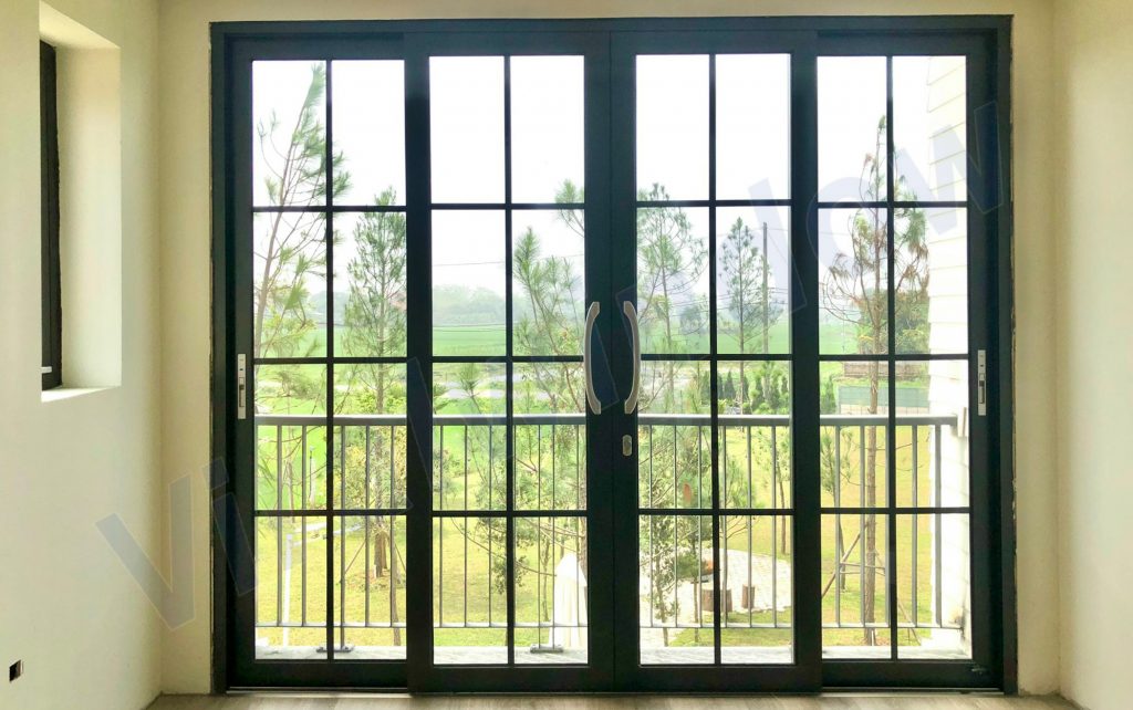 VRE120 - Cửa Nhôm Mở Trượt 2 Ray Viralwindow